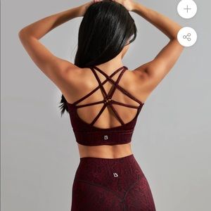 Buffbunny Evolve Jacquard Sports Bra - Vampira Reptilia